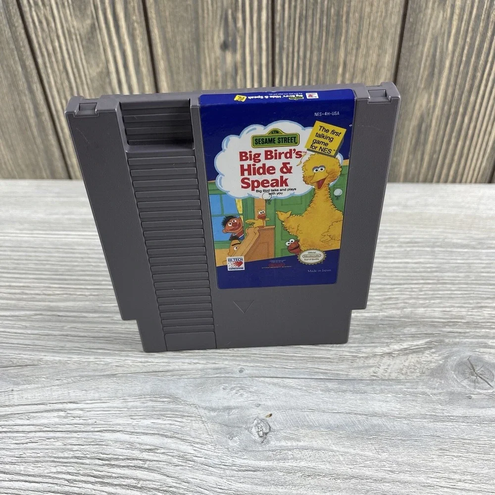 Sesame Street: Big Bird's Hide & And Speak - Nintendo NES Game Tested